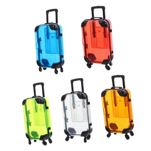 TOYANDONA 5 Stück Trolley Koffer Rollenspiel Mini Koffer Rollenspiel Für Mini Gepäckspielzeug Kindergepäck Simulations Gepäckspielzeug Für Gepäck Für TOYANDONA 5 Stück Trolley Koffer Rollenspiel Mini Koffer Rollenspiel Für Mini Gepäckspielzeug Kindergepäck Simulations Gepäckspielzeug Für Gepäck Für von TOYANDONA