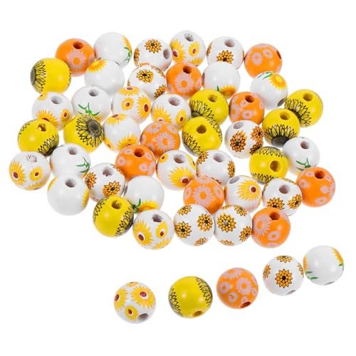 TOYANDONA 50 Stück Bunte Holzperlen mit Blumenmuster Geschnitzte Holzblüten für DIY Schmuckherstellung Armbänder Halsketten Vielseitige Natur Holzperlen für Kreative Bastelprojekte TOYANDONA 50 Stück Bunte Holzperlen mit Blumenmuster Geschnitzte Holzblüten für DIY Schmuckherstellung Armbänder Halsketten Vielseitige Natur Holzperlen für Kreative Bastelprojekte von TOYANDONA