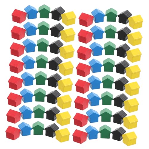 TOYANDONA 50 Stück Bunte Holzspielfiguren Ersatzteile für Brettspiele Schach und Zubehör Holzfiguren in Farben Je Strategische Spielfiguren für Spiele Erweiterung TOYANDONA 50 Stück Bunte Holzspielfiguren Ersatzteile für Brettspiele Schach und Zubehör Holzfiguren in Farben Je Strategische Spielfiguren für Spiele Erweiterung von TOYANDONA