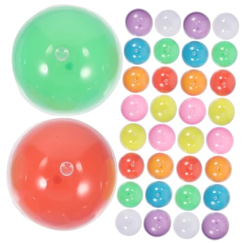TOYANDONA 50 Stück Halbtransparente Lotteriekugeln mit Aufklappbarem Design Nahtlose Spielkapseln für Tombola Partyspiele Basteln und Veranstaltungsaktionen TOYANDONA 50 Stück Halbtransparente Lotteriekugeln mit Aufklappbarem Design Nahtlose Spielkapseln für Tombola Partyspiele Basteln und Veranstaltungsaktionen von TOYANDONA