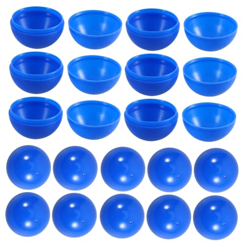 TOYANDONA 50 Stück PVC lotteriekugeln zum Öffnen und Befüllen Nahtlose Bunte Spielkugeln für Partyspiele Gewinnspiele Bastelprojekte und Freizeitaktivitäten Leicht und Vielseitig Einsetzbar von TOYANDONA