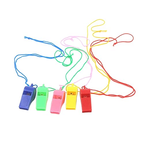 TOYANDONA 50Stücke Plastikpfeifen für Bunte Trainingspfiffe als Partygeschenk für Kindergeburtstag Schulveranstaltungen und Spiele Langlebig und Unterhaltsam TOYANDONA 50Stücke Plastikpfeifen für Bunte Trainingspfiffe als Partygeschenk für Kindergeburtstag Schulveranstaltungen und Spiele Langlebig und Unterhaltsam von TOYANDONA
