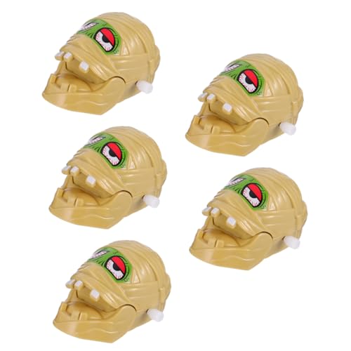 TOYANDONA 5Stücke Halloween Aufziehspielzeug Mummy Kreatives Pop Up für Erwachsene Gruselige Tischdekoration für Halloween Feiertage von TOYANDONA