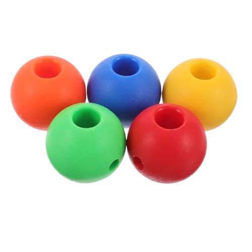 TOYANDONA 5st Kinderkletterseil Zum Fangen des Balls Afrikanische Instrumente Angelstoppperle Asalato-Shaker Große Holzperlen Die Perlen Der Angelschnur Bleiben Stehen Kabelstopp Plastik TOYANDONA 5st Kinderkletterseil Zum Fangen des Balls Afrikanische Instrumente Angelstoppperle Asalato-Shaker Große Holzperlen Die Perlen Der Angelschnur Bleiben Stehen Kabelstopp Plastik von TOYANDONA