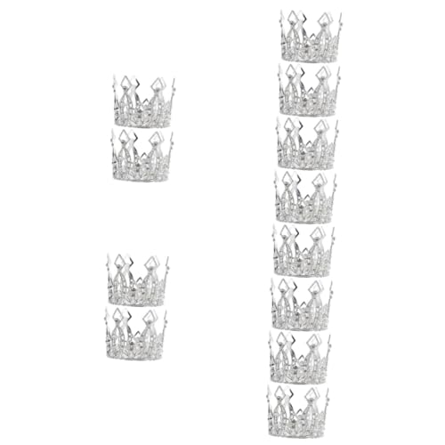 TOYANDONA 6 Sätze Kuchen Krone Hochzeitsdeko Hochzeit Deko Hochzeitdeko Kundenspezifischer Kuchendeckel Gold Krone Tortenaufsatz Krone Tischschmuck Zinklegierung Silver 2 Stück * 6 TOYANDONA 6 Sätze Kuchen Krone Hochzeitsdeko Hochzeit Deko Hochzeitdeko Kundenspezifischer Kuchendeckel Gold Krone Tortenaufsatz Krone Tischschmuck Zinklegierung Silver 2 Stück * 6 von TOYANDONA