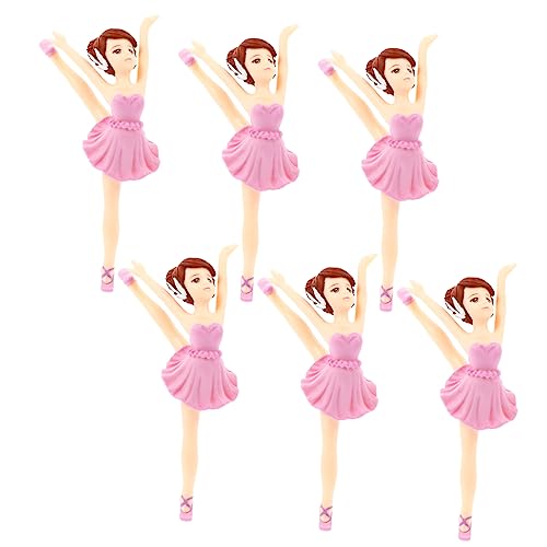 TOYANDONA 6 Stück Ballett Mädchen Schlüsselanhänger Ballett Mädchen Cupcake Topper Ballett Dessert Topper Bezaubernde Kuchendekorationen Mädchen Accessoires Mädchen Zubehör Für TOYANDONA 6 Stück Ballett Mädchen Schlüsselanhänger Ballett Mädchen Cupcake Topper Ballett Dessert Topper Bezaubernde Kuchendekorationen Mädchen Accessoires Mädchen Zubehör Für von TOYANDONA