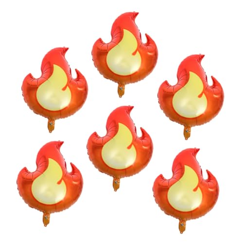 TOYANDONA 6 Stück Flammenballon Led Party Bunt Jungs Erste Ö Name Alle Hoch Dekorationen Klein Für Umwerben Kind Junge Heller Ballon Geburtstag Luftballons Aluminiumform Rot TOYANDONA 6 Stück Flammenballon Led Party Bunt Jungs Erste Ö Name Alle Hoch Dekorationen Klein Für Umwerben Kind Junge Heller Ballon Geburtstag Luftballons Aluminiumform Rot von TOYANDONA