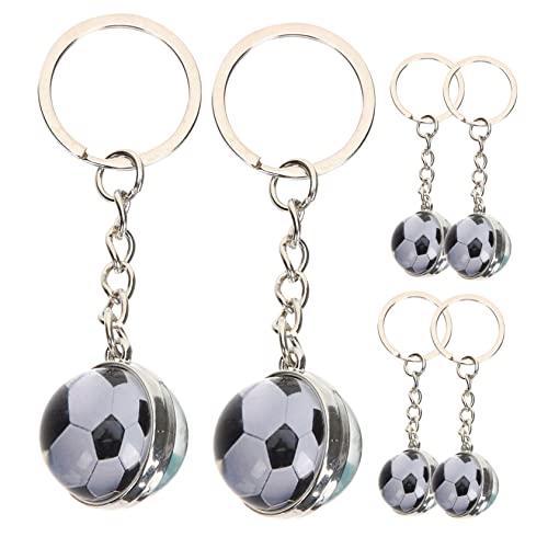 TOYANDONA 6 Stück Fußball Schlüsselanhänger Kreative Sport Ball Anhänger Robuste Schlüsselringe für Rucksack und Schlüssel Dekorative Fußball Party Mitgebsel Detailreiche Verarbeitung TOYANDONA 6 Stück Fußball Schlüsselanhänger Kreative Sport Ball Anhänger Robuste Schlüsselringe für Rucksack und Schlüssel Dekorative Fußball Party Mitgebsel Detailreiche Verarbeitung von TOYANDONA