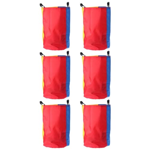 TOYANDONA 6 Stück Kartoffel-Sack-Rennen-Taschen Bunte Sack-Rennen-Taschen Outdoor-Rasenspiele Für Kinder Kindergeburtstage Sommer-Outdoor-Familienspiele TOYANDONA 6 Stück Kartoffel-Sack-Rennen-Taschen Bunte Sack-Rennen-Taschen Outdoor-Rasenspiele Für Kinder Kindergeburtstage Sommer-Outdoor-Familienspiele von TOYANDONA