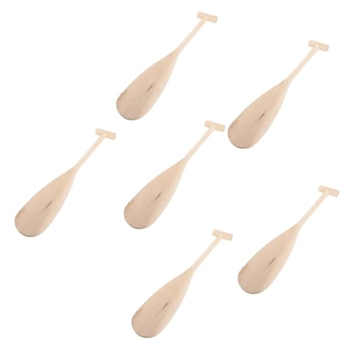 TOYANDONA 6 Stück Leichtes Holzpaddel Ergonomisch Handgefertigt Für Kajak Kanu Schlauchboot Kinderboot Wassersport Unisex Paddel Für See Fluss Strandurlaub TOYANDONA 6 Stück Leichtes Holzpaddel Ergonomisch Handgefertigt Für Kajak Kanu Schlauchboot Kinderboot Wassersport Unisex Paddel Für See Fluss Strandurlaub von TOYANDONA