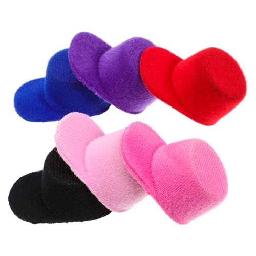 TOYANDONA 6 Stück Mini-schirmmütze Kleiner Tierhut Kleine Puppenhüte Kleine Hüte Mini-strickmützen Weinflaschenverschlüsse Minihüte Zum Basteln Hüte Für Damen Fischerhut Aus Stroh Eva von TOYANDONA
