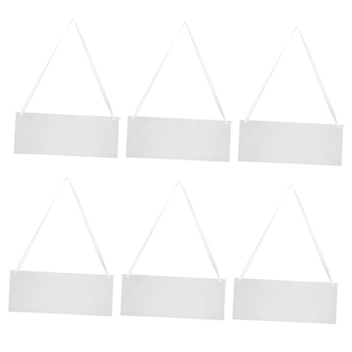TOYANDONA 6 Stück Teiliges Acryl Reserviertes Stuhlschild mit Band Transparente Hochzeitssitzplatzmarkierer Robuste Bruchsichere Blanko Hängeschilder für Festliche Dekoration TOYANDONA 6 Stück Teiliges Acryl Reserviertes Stuhlschild mit Band Transparente Hochzeitssitzplatzmarkierer Robuste Bruchsichere Blanko Hängeschilder für Festliche Dekoration von TOYANDONA
