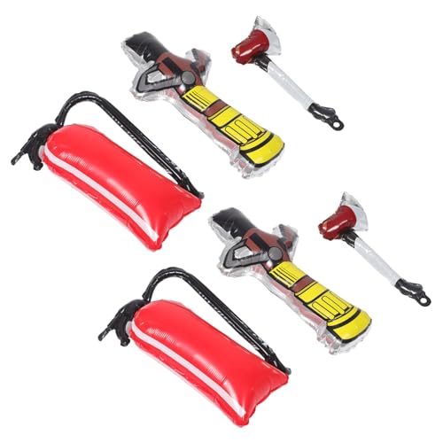 TOYANDONA 6 Stück Teiliges Feuerwehr Geburtstag Party Dekoration mit Aufblasbaren Löschern Feuerwehrhydranten und Äxten Robuste Kinderparty Luftballons Feuerwehrthemen für Jungen und Mädchen TOYANDONA 6 Stück Teiliges Feuerwehr Geburtstag Party Dekoration mit Aufblasbaren Löschern Feuerwehrhydranten und Äxten Robuste Kinderparty Luftballons Feuerwehrthemen für Jungen und Mädchen von TOYANDONA