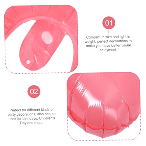 TOYANDONA 6 Stück Teiliges Großer Zahnluftballons in Pastellrosa Langlebige und Sichere Dekoration für Shower Partys Einfach Aufzublasen Vielseitig Verwendbar für Wand Tür Fenster und Decke TOYANDONA 6 Stück Teiliges Großer Zahnluftballons in Pastellrosa Langlebige und Sichere Dekoration für Shower Partys Einfach Aufzublasen Vielseitig Verwendbar für Wand Tür Fenster und Decke von TOYANDONA