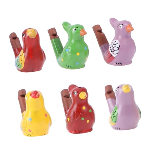 TOYANDONA 6 Stück Teiliges Keramik Wasser Vogel Pfeifen Bunte Distinctive Tourismus Kunsthandwerk Sicher und Umweltfreundlich für Kindergeburtstag Party und Festtagsunterhaltung TOYANDONA 6 Stück Teiliges Keramik Wasser Vogel Pfeifen Bunte Distinctive Tourismus Kunsthandwerk Sicher und Umweltfreundlich für Kindergeburtstag Party und Festtagsunterhaltung von TOYANDONA