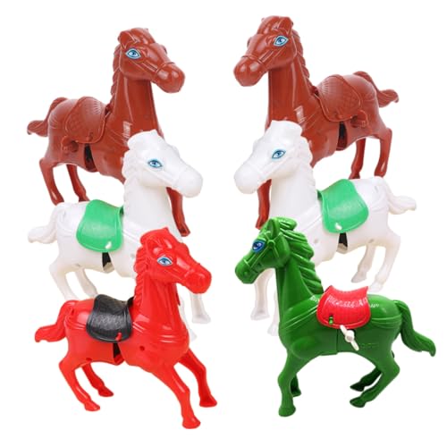TOYANDONA 6 Stück Teiliges Kleine Wind Up Pferdespielzeuge Lustige und Kreative Mitgebsel Wiederverwendbare Mechanische Tierfiguren Farblich Sortiert für Party und Geschenke Zufällige Farbe TOYANDONA 6 Stück Teiliges Kleine Wind Up Pferdespielzeuge Lustige und Kreative Mitgebsel Wiederverwendbare Mechanische Tierfiguren Farblich Sortiert für Party und Geschenke Zufällige Farbe von TOYANDONA