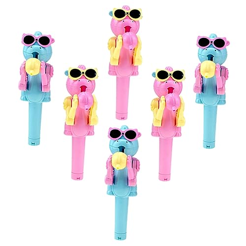 TOYANDONA 6 Stücke Lollipop-roboter Lutscher Für Dinosaurier Süßigkeiten Neuheit Lollipop Roboter Bonbon Saugnapfhalter Für Einhorn Licht Lutscherhalter Plastik TOYANDONA 6 Stücke Lollipop-roboter Lutscher Für Dinosaurier Süßigkeiten Neuheit Lollipop Roboter Bonbon Saugnapfhalter Für Einhorn Licht Lutscherhalter Plastik von TOYANDONA