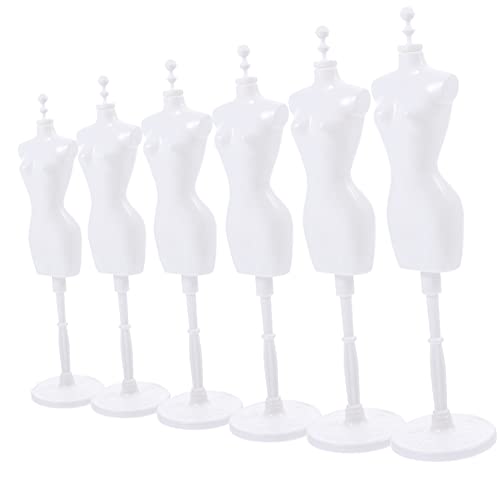 TOYANDONA 6 Stücke Puppe Schaufensterpuppe Kleiderbügel Jugendlich Mädchen Kleidung Rock Kleiderbügel Puppe Kleid Schaufensterpuppe Puppentuch Form Zerlegbarer Ausstellungsstand Puppenhaus TOYANDONA 6 Stücke Puppe Schaufensterpuppe Kleiderbügel Jugendlich Mädchen Kleidung Rock Kleiderbügel Puppe Kleid Schaufensterpuppe Puppentuch Form Zerlegbarer Ausstellungsstand Puppenhaus von TOYANDONA