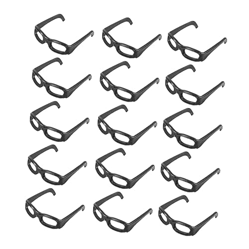 TOYANDONA 60 Stück Schwarze Rahmenbrillenspielzeug Trendige Brille Mini Puppe Sonnenbrille Winzig Gläser Puppe Gesicht Dekoration Puppendekore DIY-puppenwerkzeuge Puppe Brille Plastik TOYANDONA 60 Stück Schwarze Rahmenbrillenspielzeug Trendige Brille Mini Puppe Sonnenbrille Winzig Gläser Puppe Gesicht Dekoration Puppendekore DIY-puppenwerkzeuge Puppe Brille Plastik von TOYANDONA