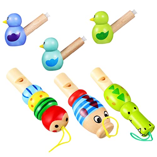 TOYANDONA 6St Cartoon-Vogelpfeife Pfeife Plüsch holzspielzeug party für kinderspielzeug Cartoon-Pfeife- Cartoon-Pfeife hölzern TOYANDONA 6St Cartoon-Vogelpfeife Pfeife Plüsch holzspielzeug party für kinderspielzeug Cartoon-Pfeife- Cartoon-Pfeife hölzern von TOYANDONA