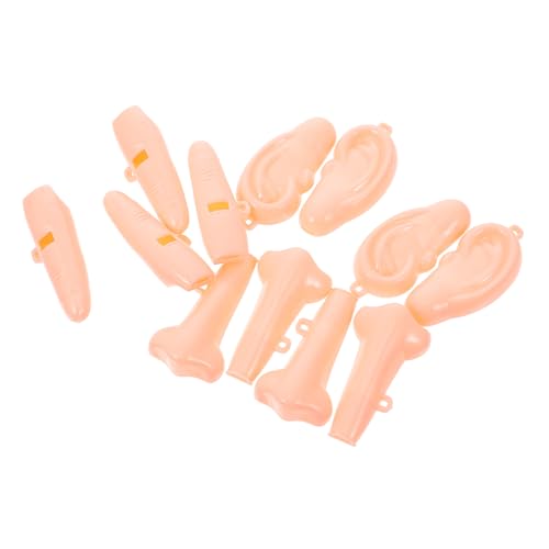 TOYANDONA 6St Tricky Gesichtszüge Miniatur Pfeife Costume de Halloween halloweenkostüme Nachahmung eines Spielzeugs mit fünf Sinnesorganen Party-Layout-Streich-Requisiten Plastik Beige TOYANDONA 6St Tricky Gesichtszüge Miniatur Pfeife Costume de Halloween halloweenkostüme Nachahmung eines Spielzeugs mit fünf Sinnesorganen Party-Layout-Streich-Requisiten Plastik Beige von TOYANDONA