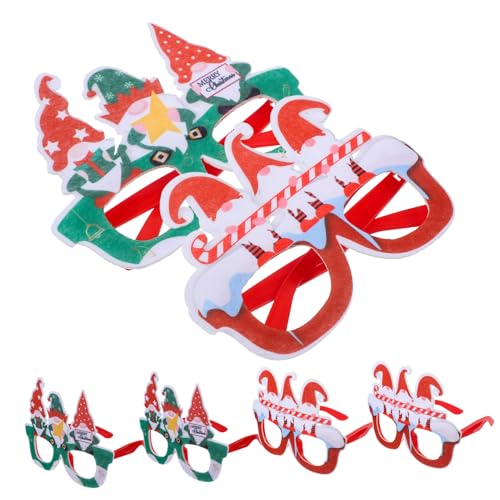 TOYANDONA 6St faschingsbrille karnevalsbrille weihnachts brillen weihnachtsfeier versorgung Brillen zu Weihnachten weihnachtsdeko Weihnachtsbrillengestell Weihnachtsbrillenrahmen Plastik TOYANDONA 6St faschingsbrille karnevalsbrille weihnachts brillen weihnachtsfeier versorgung Brillen zu Weihnachten weihnachtsdeko Weihnachtsbrillengestell Weihnachtsbrillenrahmen Plastik von TOYANDONA