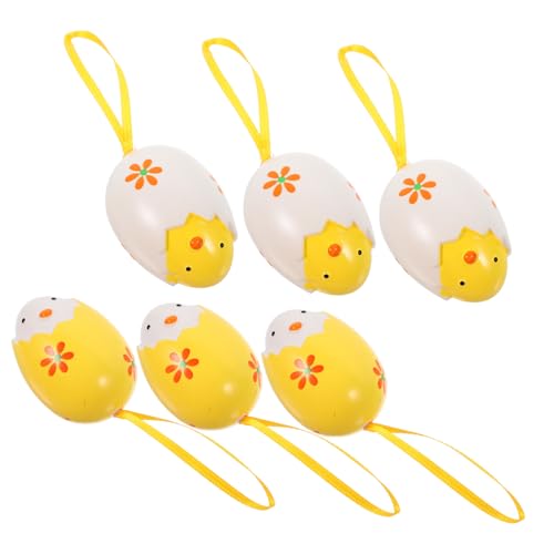 TOYANDONA 6stücke Easter Hanging Dekoration Ostereier Zum Aufhängen Leichte Und Robuste Bastel-Accessoires Für Frühlingspartys Ostern Deko Für Zuhause Und Garten TOYANDONA 6stücke Easter Hanging Dekoration Ostereier Zum Aufhängen Leichte Und Robuste Bastel-Accessoires Für Frühlingspartys Ostern Deko Für Zuhause Und Garten von TOYANDONA
