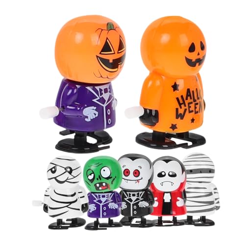TOYANDONA 7 Stück Teiliges Halloween Aufziehspielzeug Niedliche Gruselige Puppen für Party Dekoration Tragbar Leicht Stabilem für Halloween Feiern Mitgebsel TOYANDONA 7 Stück Teiliges Halloween Aufziehspielzeug Niedliche Gruselige Puppen für Party Dekoration Tragbar Leicht Stabilem für Halloween Feiern Mitgebsel von TOYANDONA
