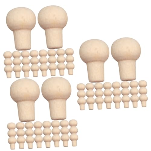 TOYANDONA 72 STK Schubladentürgriff Puppenhausminiaturen Schubladenknöpfe Kind Türknauf Schminktisch winzige Möbel Mini-Möbelgriffe Haushalt kleine Möbel Spielzeug handhaben Zubehör Holz TOYANDONA 72 STK Schubladentürgriff Puppenhausminiaturen Schubladenknöpfe Kind Türknauf Schminktisch winzige Möbel Mini-Möbelgriffe Haushalt kleine Möbel Spielzeug handhaben Zubehör Holz von TOYANDONA