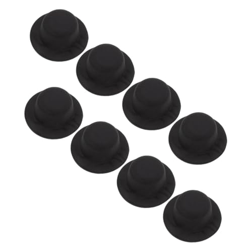 TOYANDONA 8 Stück Teiliges Mini Hüte Schwarz Kleine DIY Puppenhut Kappen Bastelzubehör für Kuscheltiere und Puppen Kompakt und Einfach zu Befestigen für Kreative Partydekorationen TOYANDONA 8 Stück Teiliges Mini Hüte Schwarz Kleine DIY Puppenhut Kappen Bastelzubehör für Kuscheltiere und Puppen Kompakt und Einfach zu Befestigen für Kreative Partydekorationen von TOYANDONA