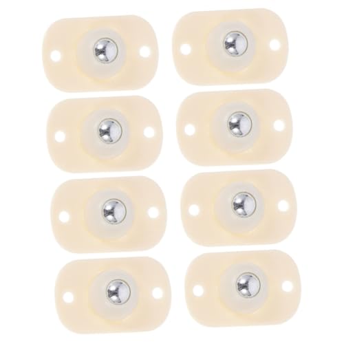 TOYANDONA 8 Stück Universelle Riemenscheibe Rollen für Möbelbeine Geräterollen kugelgelagerte Rollen selbstklebende Lenkrollen klebrige Schwenkrollen Kofferrollen Radrollen Ball Beige TOYANDONA 8 Stück Universelle Riemenscheibe Rollen für Möbelbeine Geräterollen kugelgelagerte Rollen selbstklebende Lenkrollen klebrige Schwenkrollen Kofferrollen Radrollen Ball Beige von TOYANDONA