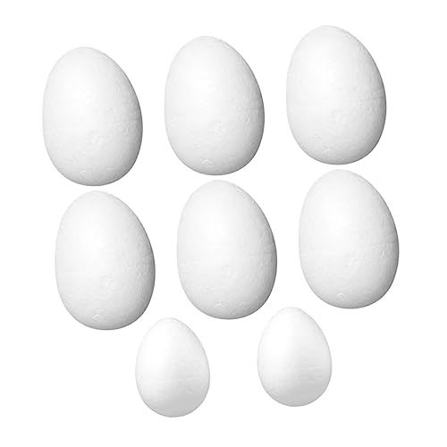 TOYANDONA 8st Eiweiß-embryo Vogeleiernest Eierhalter Eierfarbe Eier Für Hühner Ei Selber Machen Deko-ei Festival-ei Hängendes Ei Partybevorzugungsei Gefälschtes Ei Ostereier Ei Schaum TOYANDONA 8st Eiweiß-embryo Vogeleiernest Eierhalter Eierfarbe Eier Für Hühner Ei Selber Machen Deko-ei Festival-ei Hängendes Ei Partybevorzugungsei Gefälschtes Ei Ostereier Ei Schaum von TOYANDONA