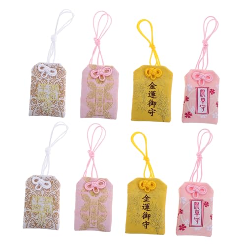 TOYANDONA 8 Stück Japanische Charms-tasche Traditionelle Segenstaschen Für Zuhause Und Auto-ornamente von TOYANDONA
