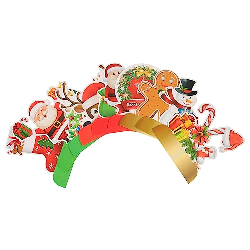 TOYANDONA 9 Stück Teiliges Weihnachts Honeycomb Dekoset Leichte Deko Festliche Tischdekoration und Party Accessoires für Weihnachtsfeier und Gemütliche Winterstimmung TOYANDONA 9 Stück Teiliges Weihnachts Honeycomb Dekoset Leichte Deko Festliche Tischdekoration und Party Accessoires für Weihnachtsfeier und Gemütliche Winterstimmung von TOYANDONA