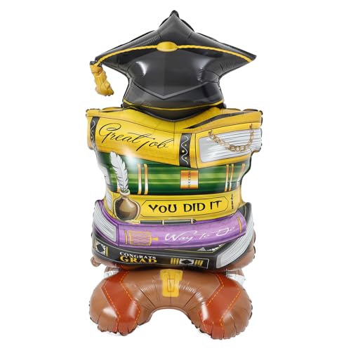 TOYANDONA Ballon-buchform-abschluss-3d-stehballon Für Schulfoto-hintergrund-favor-vorräte TOYANDONA Ballon-buchform-abschluss-3d-stehballon Für Schulfoto-hintergrund-favor-vorräte von TOYANDONA