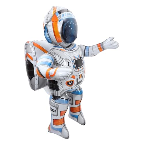 TOYANDONA Astronautenballon erste Dekorate äußere Luftballons Thema Geburtstagsballoons für Geburtstagsfeier Alles Gute zum Geburtstag Dekoration Astronauten-Ballons- pa Aluminium TOYANDONA Astronautenballon erste Dekorate äußere Luftballons Thema Geburtstagsballoons für Geburtstagsfeier Alles Gute zum Geburtstag Dekoration Astronauten-Ballons- pa Aluminium von TOYANDONA