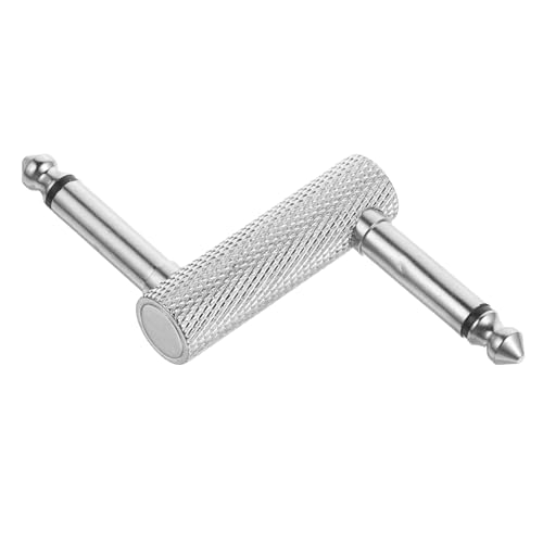 TOYANDONA Audio-Adapter gitarrenzubehör metallverbinder Metall-Verbindungsstück Kabel E-Gitarren-Versorgung Gitarrenmetallteile Gitarren-Pedalboard- Effektpedal-Adapter Silver TOYANDONA Audio-Adapter gitarrenzubehör metallverbinder Metall-Verbindungsstück Kabel E-Gitarren-Versorgung Gitarrenmetallteile Gitarren-Pedalboard- Effektpedal-Adapter Silver von TOYANDONA