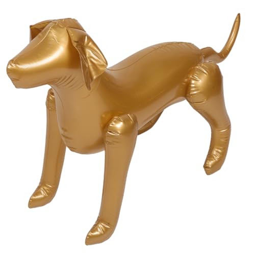 TOYANDONA Aufblasbare Hundeschaufensterpuppe interaktives Hundespielzeug Schwimmbad Hunde Schaufensterpuppe Känguru hund aufblasbarer hund Welpenmodell PVC Golden TOYANDONA Aufblasbare Hundeschaufensterpuppe interaktives Hundespielzeug Schwimmbad Hunde Schaufensterpuppe Känguru hund aufblasbarer hund Welpenmodell PVC Golden von TOYANDONA