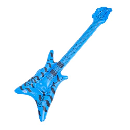TOYANDONA Aufblasbare Rockgitarre Partydeko Musikinstrument Modell Wiederverwendbar Bühnenrequisite Geschenk für Musikfans und Themenpartys Zufällige Farbe TOYANDONA Aufblasbare Rockgitarre Partydeko Musikinstrument Modell Wiederverwendbar Bühnenrequisite Geschenk für Musikfans und Themenpartys Zufällige Farbe von TOYANDONA