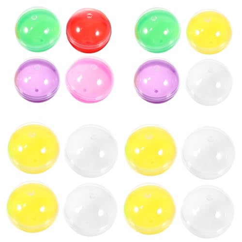 TOYANDONA Befüllbare Plastikkugeln Runde Aufbewahrungskapseln Für DIY Projekte Bunte Kapselbehälter Für Und Partyspielzeug Durchmesser 32mm TOYANDONA Befüllbare Plastikkugeln Runde Aufbewahrungskapseln Für DIY Projekte Bunte Kapselbehälter Für Und Partyspielzeug Durchmesser 32mm von TOYANDONA
