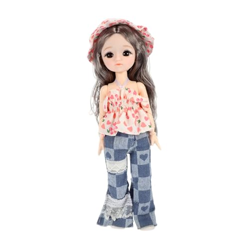 TOYANDONA Böhmische Puppe Puppenkleidung Puppenaccessoires Puppenkörper mit Kugelgelenk realistisches Babypuppenzubehör lebendige Puppe Mädchen Kunststoff Colorful TOYANDONA Böhmische Puppe Puppenkleidung Puppenaccessoires Puppenkörper mit Kugelgelenk realistisches Babypuppenzubehör lebendige Puppe Mädchen Kunststoff Colorful von TOYANDONA
