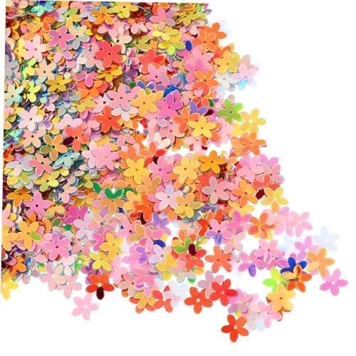 TOYANDONA Bunte Blütenkonfetti für Hochzeit und Party Glitzernde Pailletten Tischdekoration Leichtes Streudeko für Jubiläum Geburtstag DIY Bastelbedarf Vielseitige Festdeko TOYANDONA Bunte Blütenkonfetti für Hochzeit und Party Glitzernde Pailletten Tischdekoration Leichtes Streudeko für Jubiläum Geburtstag DIY Bastelbedarf Vielseitige Festdeko von TOYANDONA