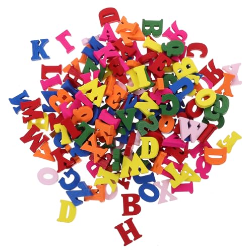 TOYANDONA Bunte Holzbuchstaben Dekorative Holzbuchstaben Für Bastelprojekte 15mm Ideal Für DIY Hobbys Und Kreative Kunstwerke Perfekt Für Kindererziehung Und TOYANDONA Bunte Holzbuchstaben Dekorative Holzbuchstaben Für Bastelprojekte 15mm Ideal Für DIY Hobbys Und Kreative Kunstwerke Perfekt Für Kindererziehung Und von TOYANDONA