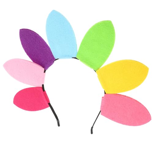 TOYANDONA Bunte Sonnenblume Haarreif Mädchen und Damen Geburtstag Party Stirnband Leichtes Elegantes Mode-kopfschmuck für Festival und Fotorequisite TOYANDONA Bunte Sonnenblume Haarreif Mädchen und Damen Geburtstag Party Stirnband Leichtes Elegantes Mode-kopfschmuck für Festival und Fotorequisite von TOYANDONA