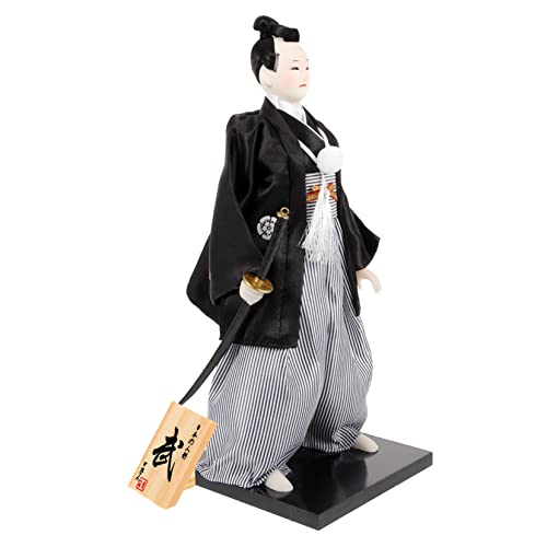 TOYANDONA Bushido-Puppe wohnzimmerdeko wohnungseinrichtung Hausdekoration Japanische New Year Dekoration Kimono-Dekoration Heimwerken japanische Partyartikel Stoff Black TOYANDONA Bushido-Puppe wohnzimmerdeko wohnungseinrichtung Hausdekoration Japanische New Year Dekoration Kimono-Dekoration Heimwerken japanische Partyartikel Stoff Black von TOYANDONA