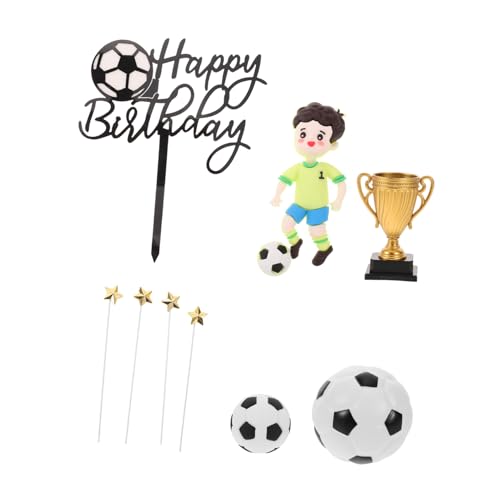 TOYANDONA Dekoration Realistische Fußballspieler Figuren Stabile Kunststoff Tortenaufsätze Wiederverwendbar Detailreich für Kindergeburtstag und Sportparty TOYANDONA Dekoration Realistische Fußballspieler Figuren Stabile Kunststoff Tortenaufsätze Wiederverwendbar Detailreich für Kindergeburtstag und Sportparty von TOYANDONA