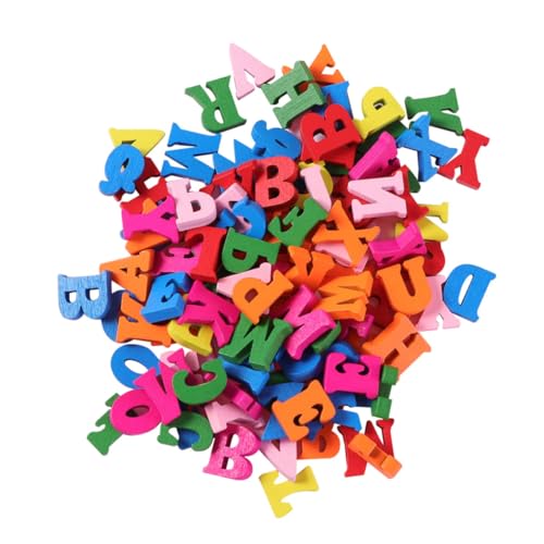 TOYANDONA Dekorative Holzbuchstaben Bunte Alphabet Wandbuchstaben Für Kreative Home Und Party Dekoration 15mm Größe Ideal Für DIY Bastelprojekte Und Hängedekoration TOYANDONA Dekorative Holzbuchstaben Bunte Alphabet Wandbuchstaben Für Kreative Home Und Party Dekoration 15mm Größe Ideal Für DIY Bastelprojekte Und Hängedekoration von TOYANDONA