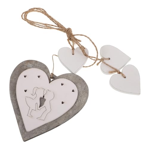 TOYANDONA Dekorativer Anhänger Aus Holz Holzherz Zum Basteln Holz Und Herzen Hochzeitstag Natürliche Heimdekoration Herzliche Tischdekoration Für Partys Herzförmige Türbehänge TOYANDONA Dekorativer Anhänger Aus Holz Holzherz Zum Basteln Holz Und Herzen Hochzeitstag Natürliche Heimdekoration Herzliche Tischdekoration Für Partys Herzförmige Türbehänge von TOYANDONA