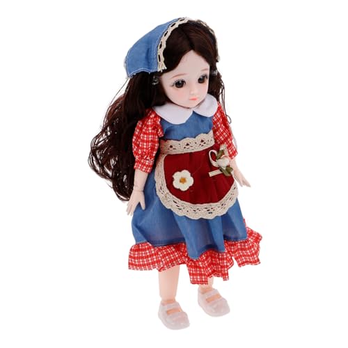 TOYANDONA Detaillierte 30 cm Große Bjd-Puppe Mit Kleidung Schuhen Und Perücke Rollenspiel-Spielzeug Für Mädchen Und Jungen TOYANDONA Detaillierte 30 cm Große Bjd-Puppe Mit Kleidung Schuhen Und Perücke Rollenspiel-Spielzeug Für Mädchen Und Jungen von TOYANDONA