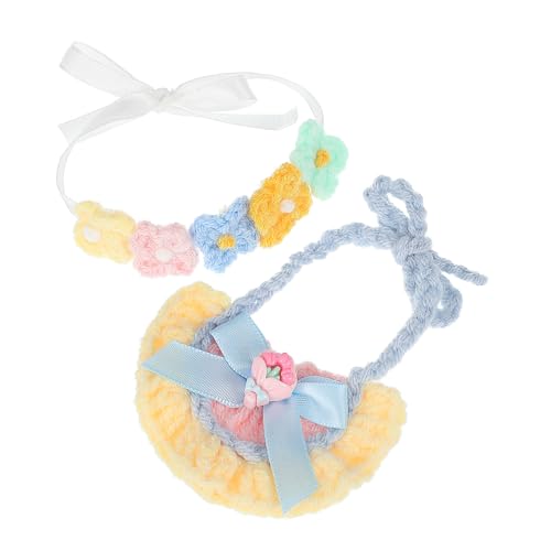 TOYANDONA Doll Clothes Set Teilig Kopfband und aus Weichem Baumwollgarn für Puppen Vielseitig als Fotoshooting Requisite und Alltagszubehör Geeignet TOYANDONA Doll Clothes Set Teilig Kopfband und aus Weichem Baumwollgarn für Puppen Vielseitig als Fotoshooting Requisite und Alltagszubehör Geeignet von TOYANDONA